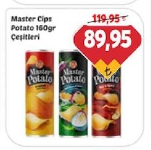 Master Cips Potato 160Gr Çeşitleri