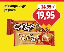 Eti Canga 45Gr Çeşitleri