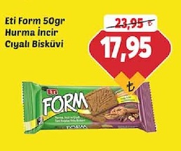 Eti Form 50Gr Hurma İncir Çırtlı Bisküvi