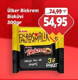 Ülker Biskrem Biskuvi 300Gr