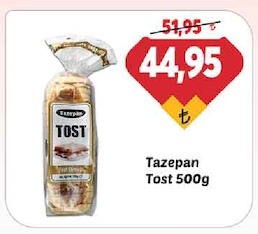 Tazepan Tost 500G