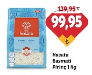 Hasata Basmati Pirinç 1 Kg