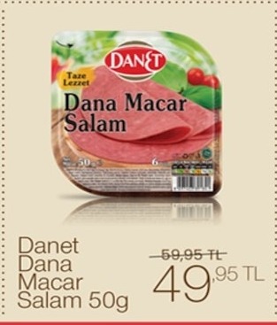 Danet Dana Macar Salam 50G