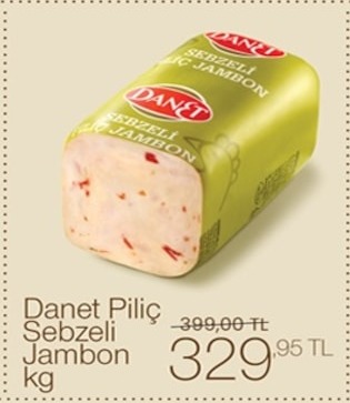 Danet Piliç Sebzeli Jambon Kg