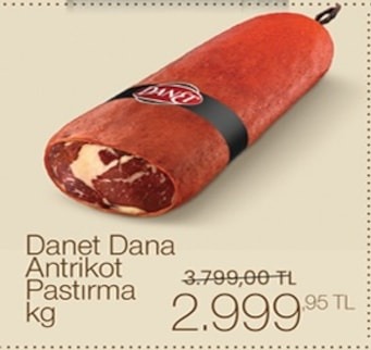 Danet Dana Antrikot Pastirma Kg