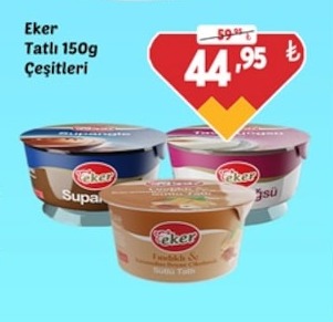 Eker Tatlı 150G Çeşitleri