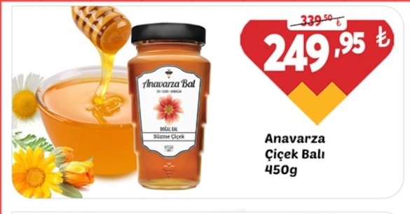 Anavarza Çiçek Balı 450G