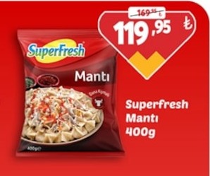 Superfresh Manti 400G
