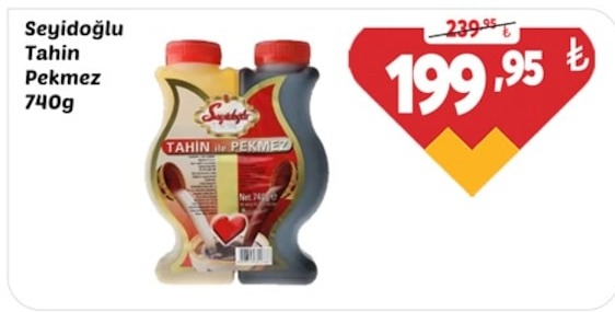 Seyidoğlu Tahin Pekmez 740G
