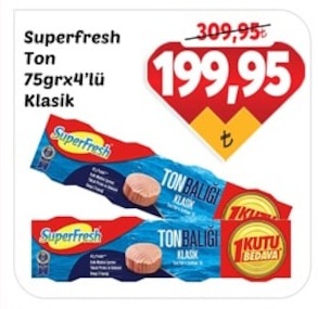 Superfresh Ton 75Grx4'Lü Klasik