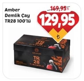 Amber Demlik Çay Tr28 100'Lü