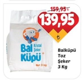 Bal Küpü Kristal Şeker 3 Kg