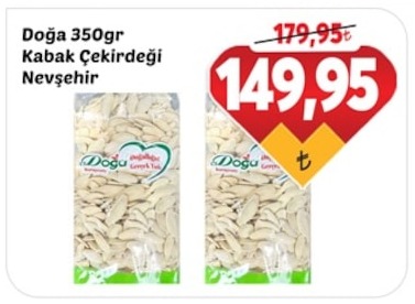 Doğa 350Gr Kabak Çekirdeği Nevşehir