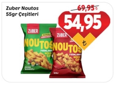 Zuber Noutos 55Gr Çeşitleri