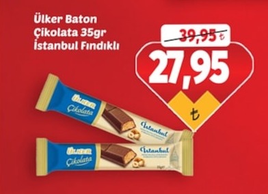 Ülker Baton Çikolata 35Gr Istanbul Fındıklı
