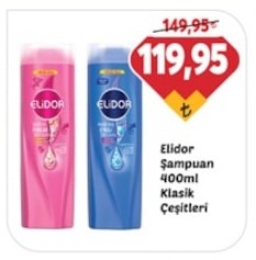 Elidor Şampuan 400Ml Klasik Çeşitleri
