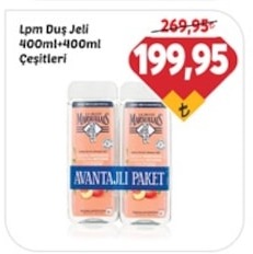 Lpm Duş Jeli 400Ml+400Ml Çeşitleri