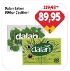 Dalan Sabun 600Gr Çeşitleri
