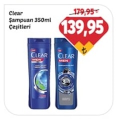 Clear Şampuan 350Ml