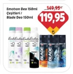 Emotion Deo 150Ml / Blade Deo 150Ml