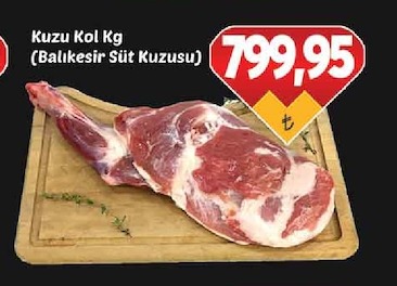 Kuzu Kol Kg (Balıkesir Süt Kuzusu)