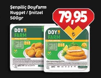 Şenpiliç Doyfarm Nugget / Şnitzel 500Gr