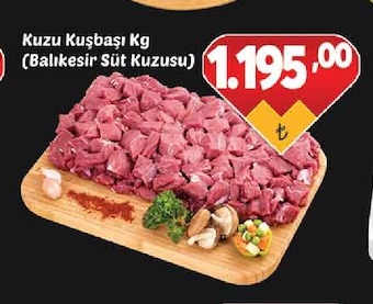 Kuzu Kuşbaşı Kg (Balıkesir Süt Kuzusu)