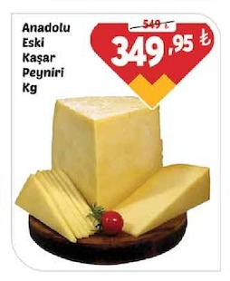 Anadolu Eski Kaşar Peyniri Kg