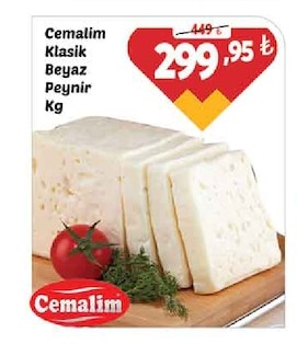 Cemalim Klasik Beyaz Peynir Kg