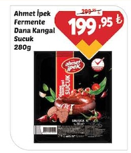 Ahmet İpek Fermente Dana Kangal Sucuk 280G