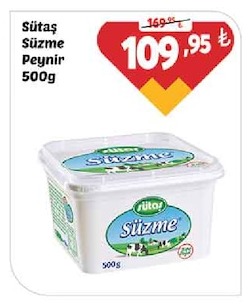 Sütaş Süzme Peynir 500G