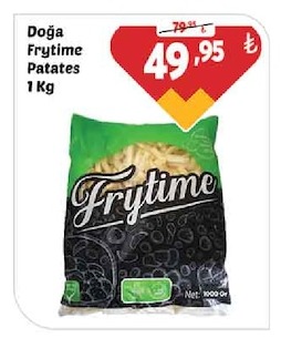 Doğa Frytime Patates 1 Kg