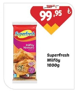 Superfresh Milföy 1000G