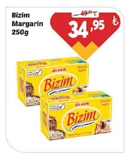 Bizim Margarin 250G