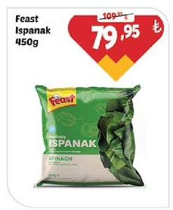 Feast Ispanak 450G