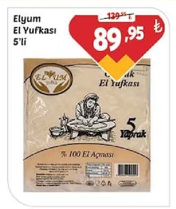 Elyum El Yufkası 5'Li
