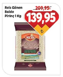 Reis Gonen Baldo Pirinç 1 Kg