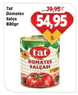Tat Domates Salça 830Gr