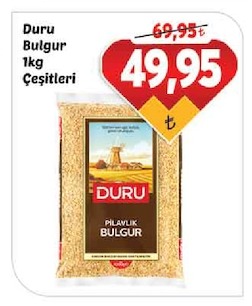 Duru Bulgur 1Kg Çeşitleri
