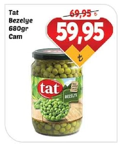 Tat Bezelye Cam 680Gr