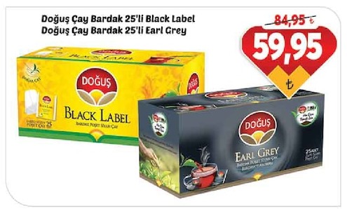 Doğuş Çay Bardak 25'Li Black Label