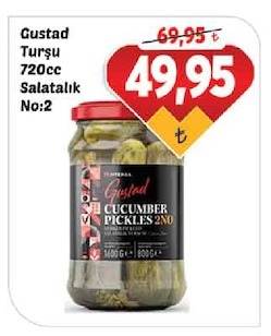 Gustad Turşu 720Cc Salatalık No:2