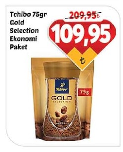 Tchibo Gold Selection Ekonomi Paket 75Gr