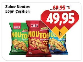 Zuber Noutos 55Gr Çeşitleri