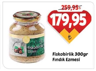 Fiskobirlik Fındık Ezmesi 300Gr