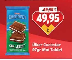 Ülker Cocostar 97Gr Mid Tablet