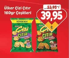 Ülker Çizi Çıtır 160Gr Çeşitleri