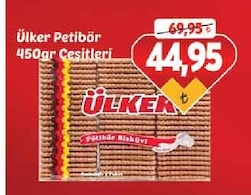Ülker Petibör Çeşitleri 450Gr