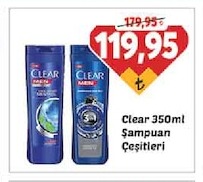 Clear 350Ml Şampuan Çeşitleri