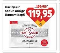 Haci Şakir Sabun 800Gr Hamam Keyfi